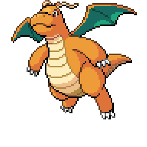 Dragonite Sprite Image