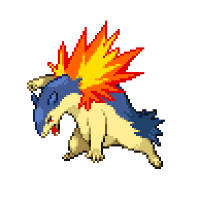 Typhlosion Sprite Image