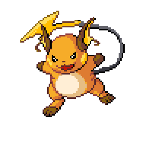 Raichu Sprite Image