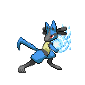 Lucario Sprite Image