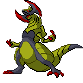 Haxorus Sprite Image