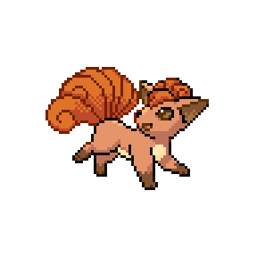 Vulpix Sprite Image