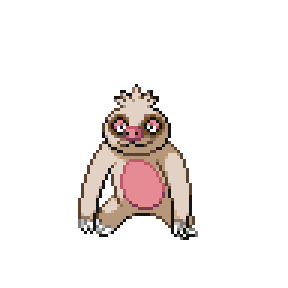 Slakoth Sprite Image