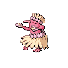 Oricorio Pa'u Style Sprite Image