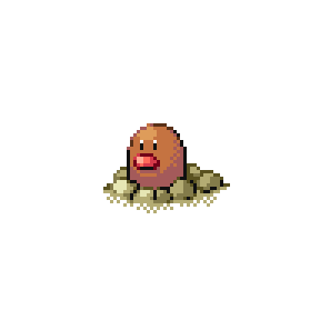 Diglett Sprite Image