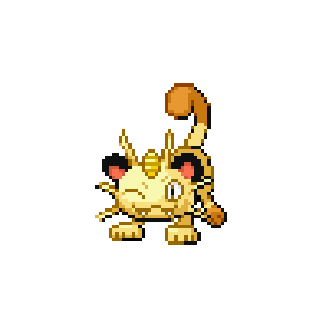 Meowth Sprite Image