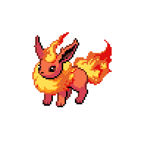 Flareon Sprite Image