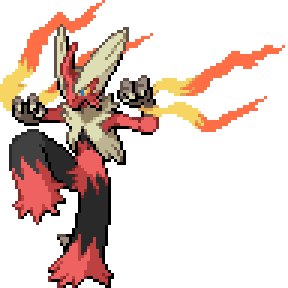 Blaziken Sprite Image