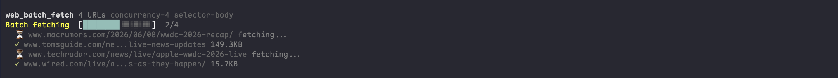 web_batch_fetch progress
