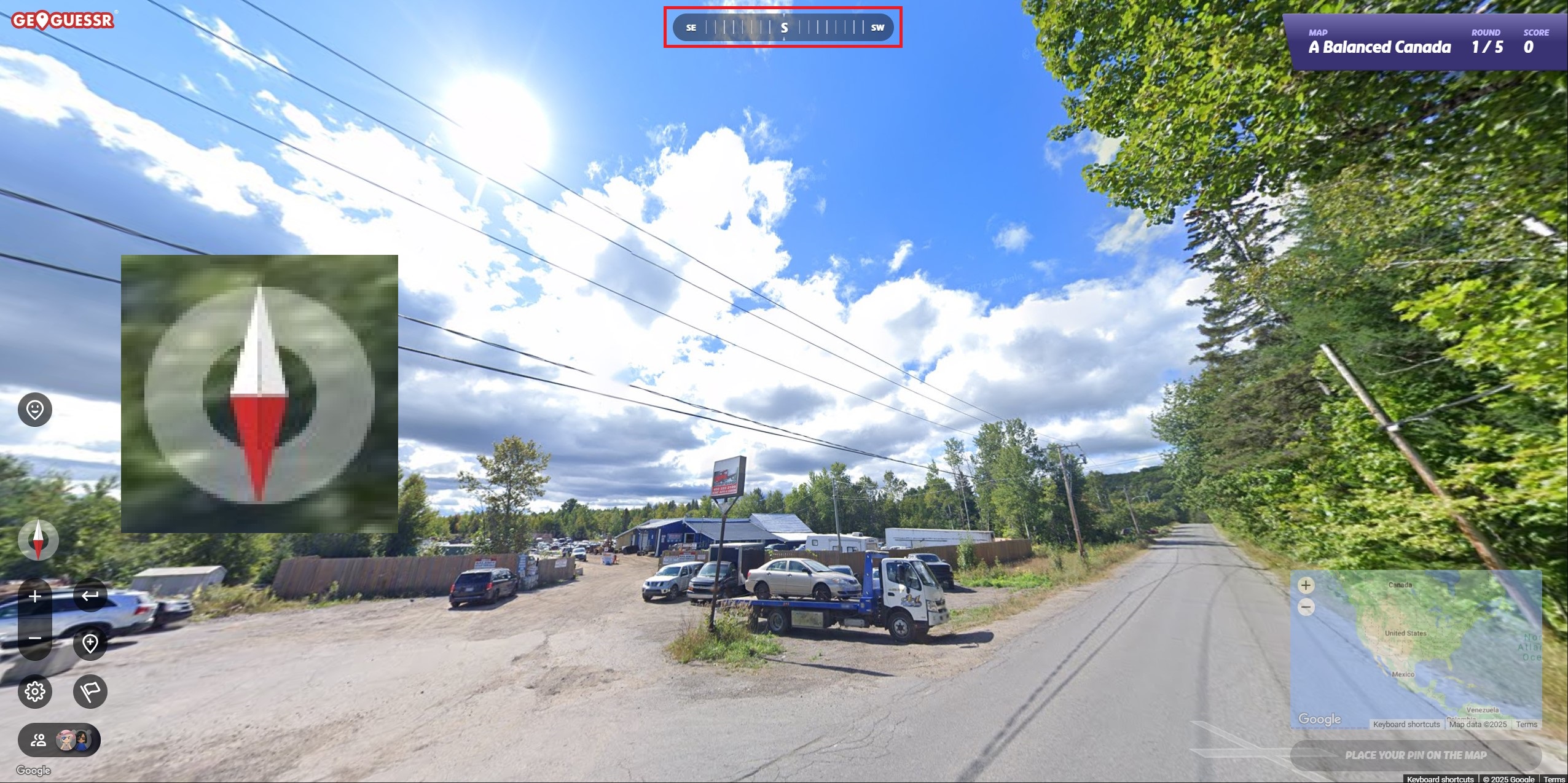 北半球觀察太陽的位置