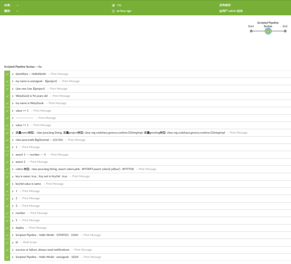 WeiyiGeek.Scripted Pipeline 示例