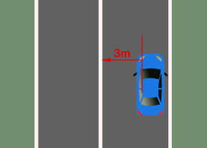 Die Fahrstreifenbegrenzung! Die unsichtbare Mauer! - Für den Führerschein  Theorie lernen!
