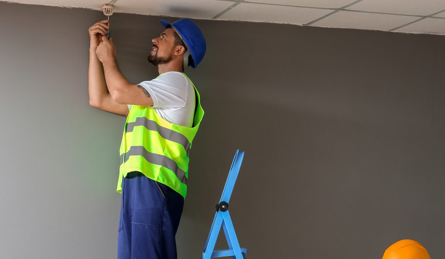 Fire alarm system installation