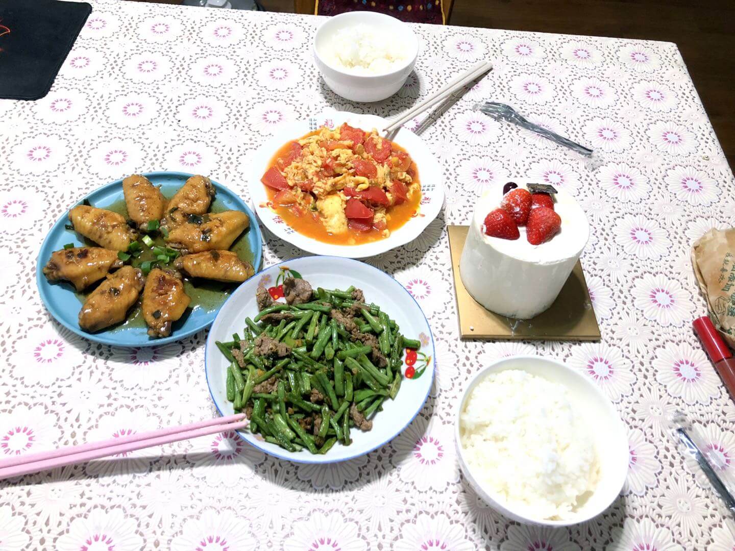 有一个会做饭的女朋友真的很幸福