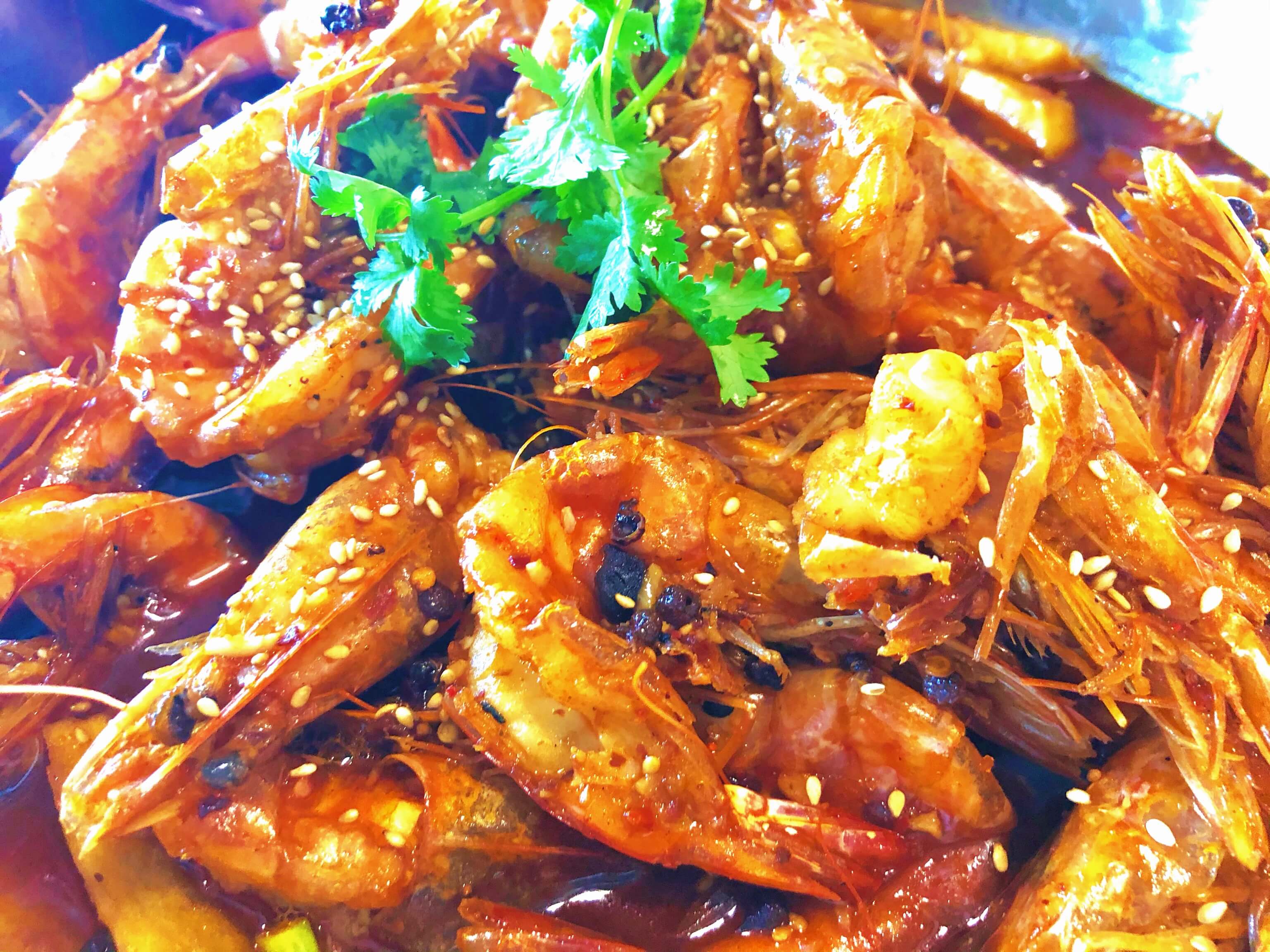 来自剥虾的快乐