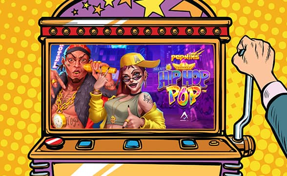 HipHopPop slots game from  AvatarUX