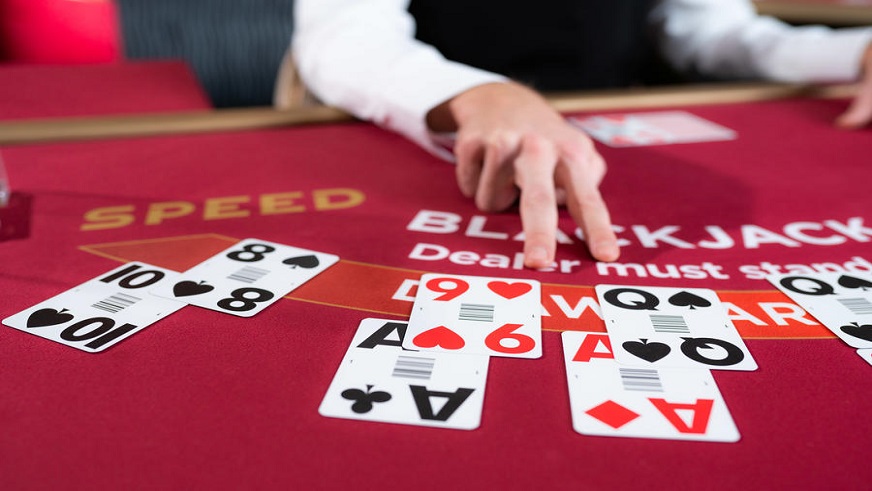 Japanese Speed  Blackjack F live casino game from Evolution Gaming