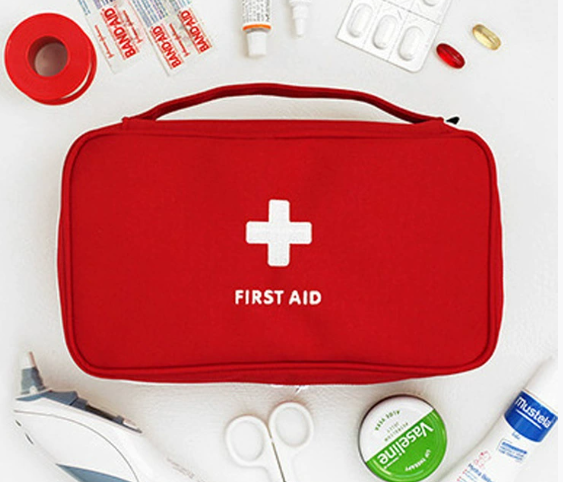 Red Portable Medicine Bag First Aid Kit — wholesale ycs-bag-009 product image
