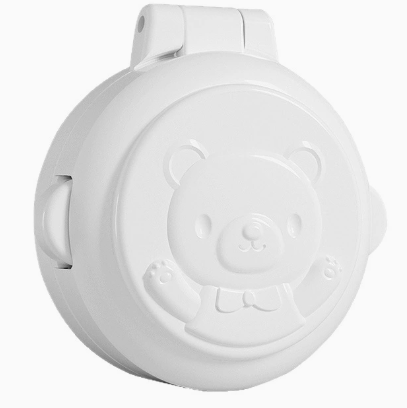 White Plastic Button Protection Cover Key Guard Shield — wholesale ycs-loc-003 product image