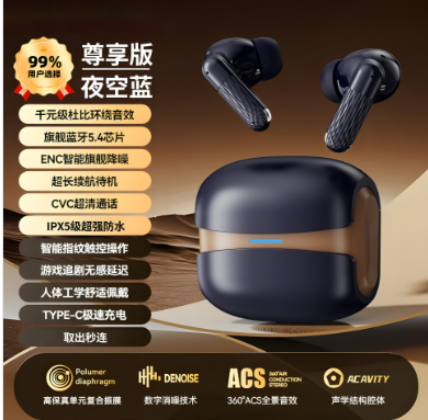 White Earphones Wired In-Ear — wholesale ycs-mot-020 product image
