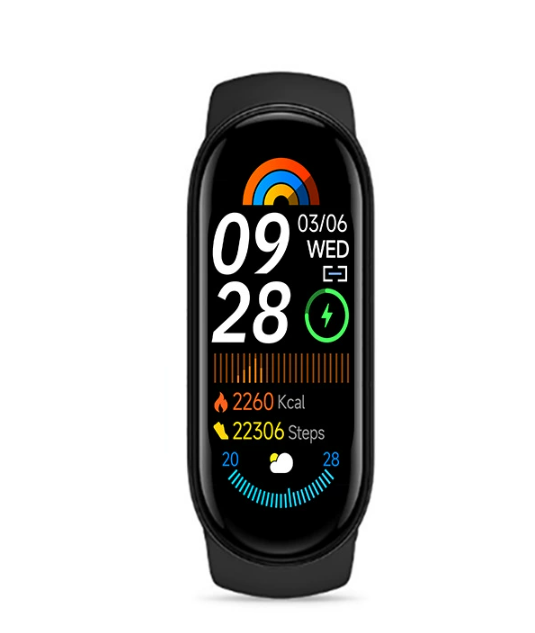 Black Smart Watch Fitness Tracker Sports — wholesale ycs-sma-001 product image