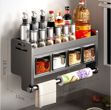 Storage Rack Shelf Metal Wall Mount 4-Tier — wholesale ycs-sto-013 product image