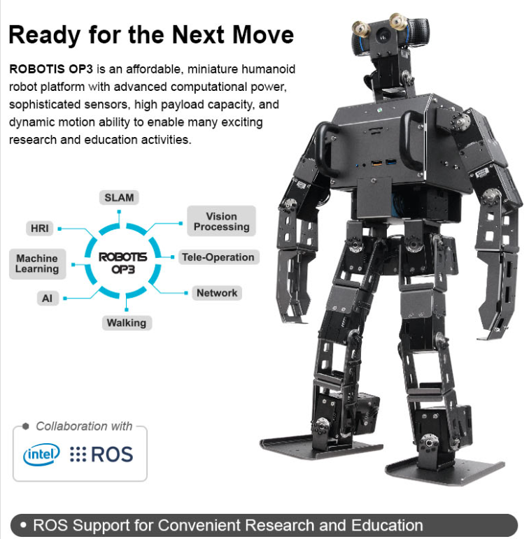 robotis-OP3-platform spec