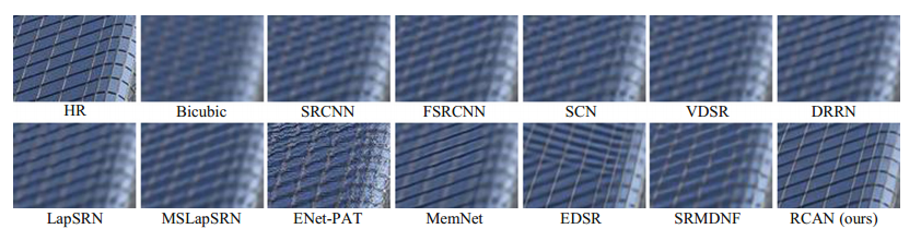 主流的超分辨率方法