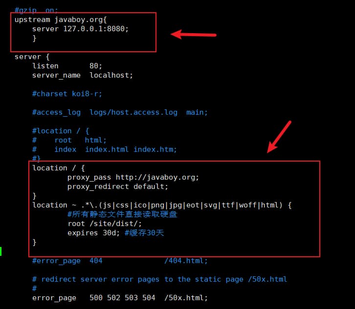 配置nginx