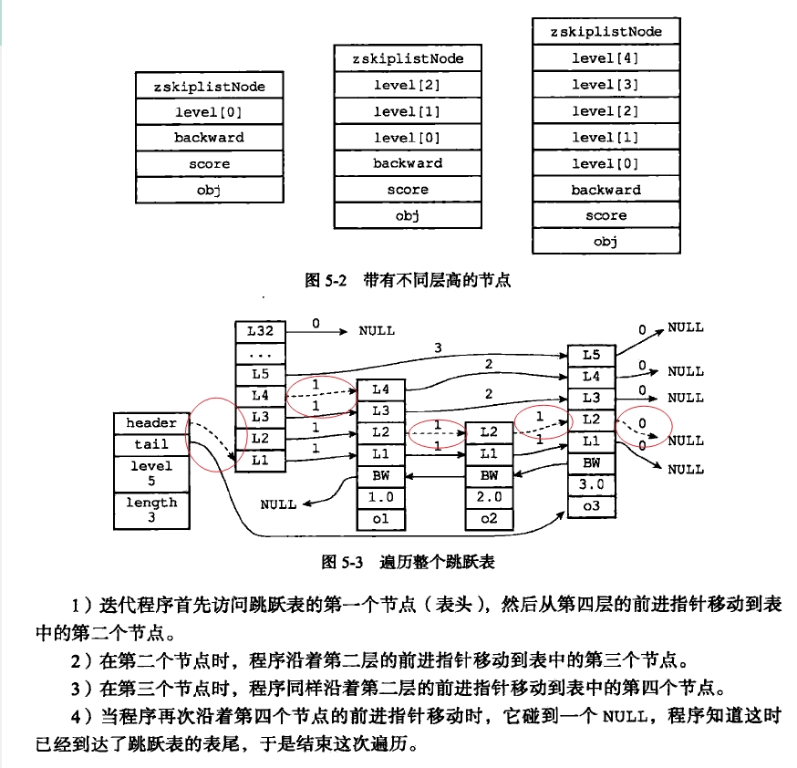 遍历整个跳跃表
