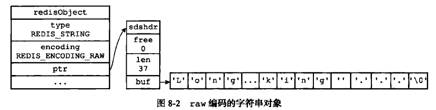 raw编码的字符串对象