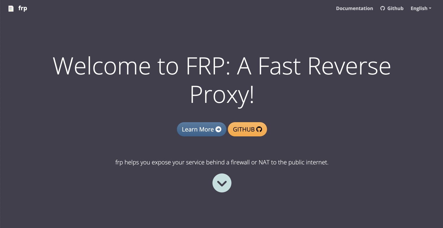 Publish your intranet services to the public network - use FRP for network penetration