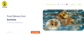 Aambala Restaurants | Website Image