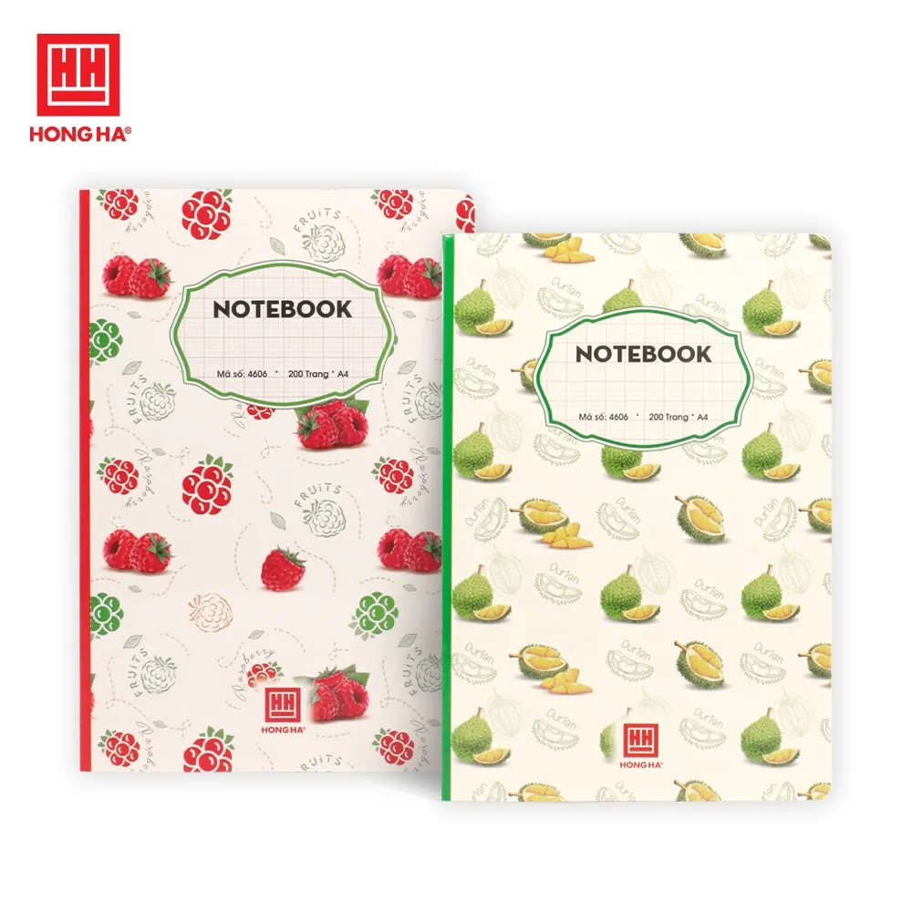 Sổ Notebook, A4, 4 ô ly(2.5*2.5), 200 trang, 70/90-92 - 4606 (5/50) ( x1 )