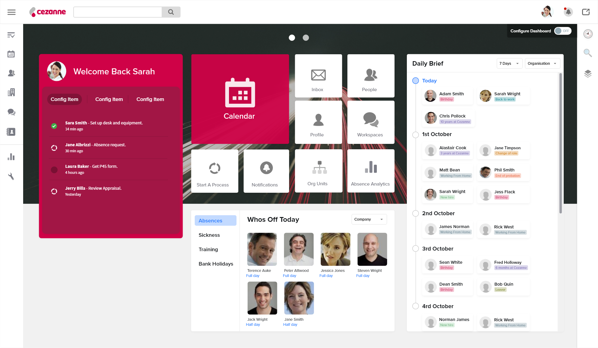 Video preview for startup redesign