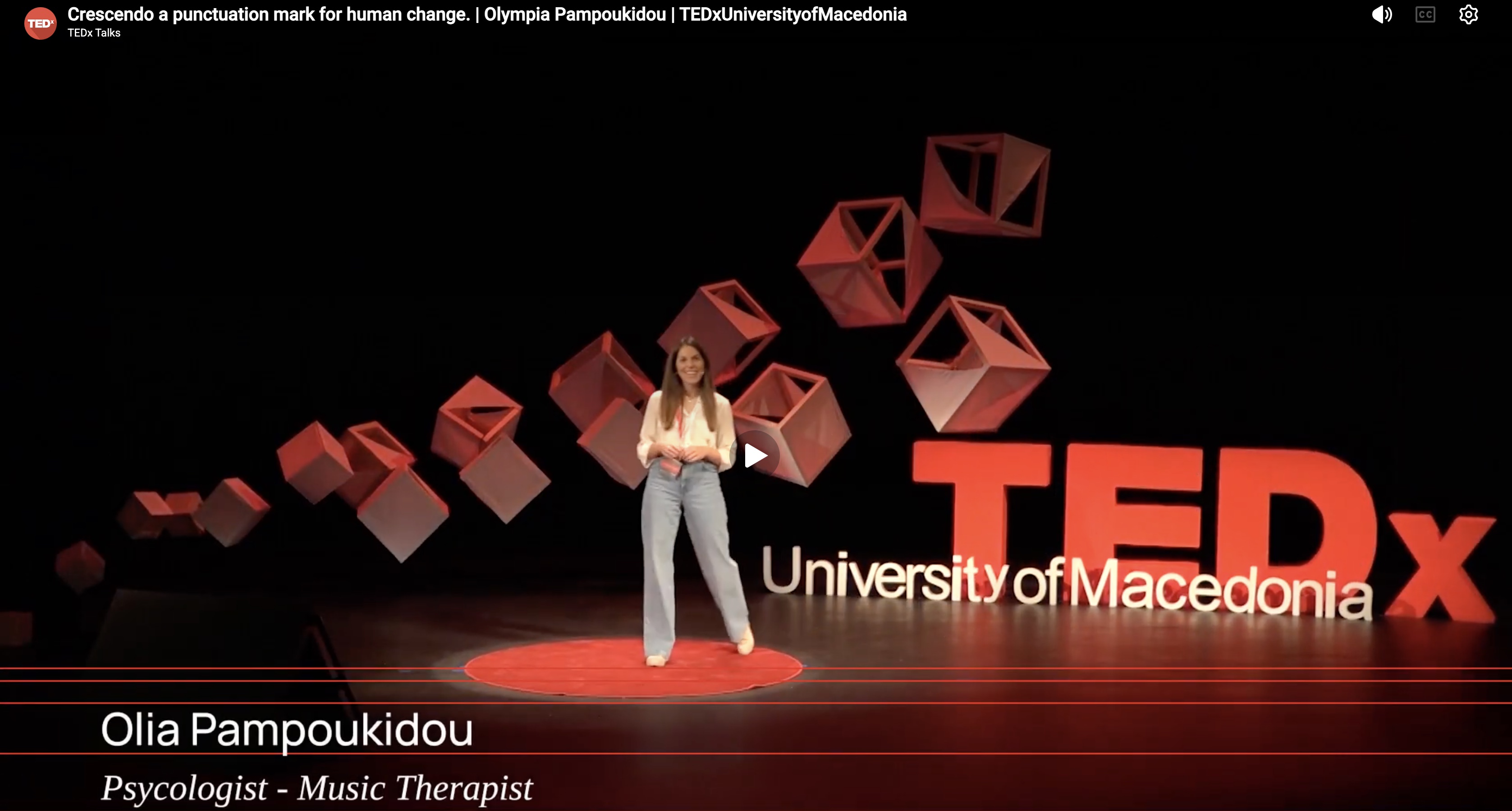 Όλια Παμπουκίδου — TEDx Talk