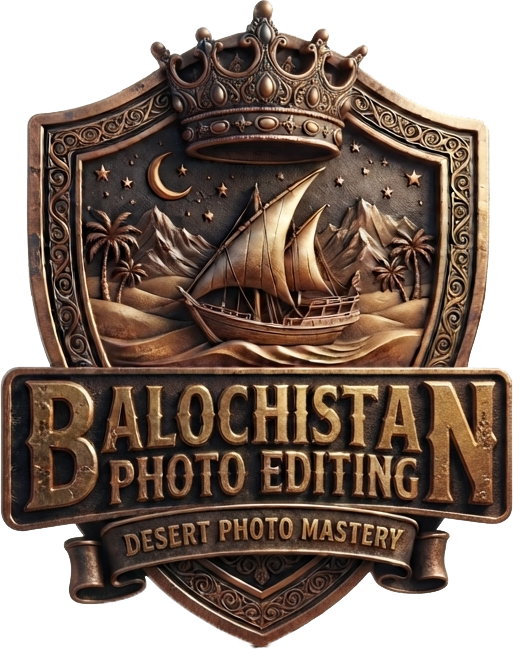 Balochistan Photo Editing Logo