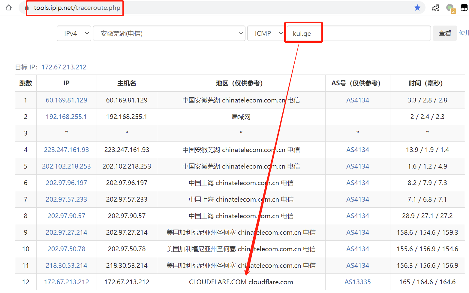 Cloudflare访问路由验证