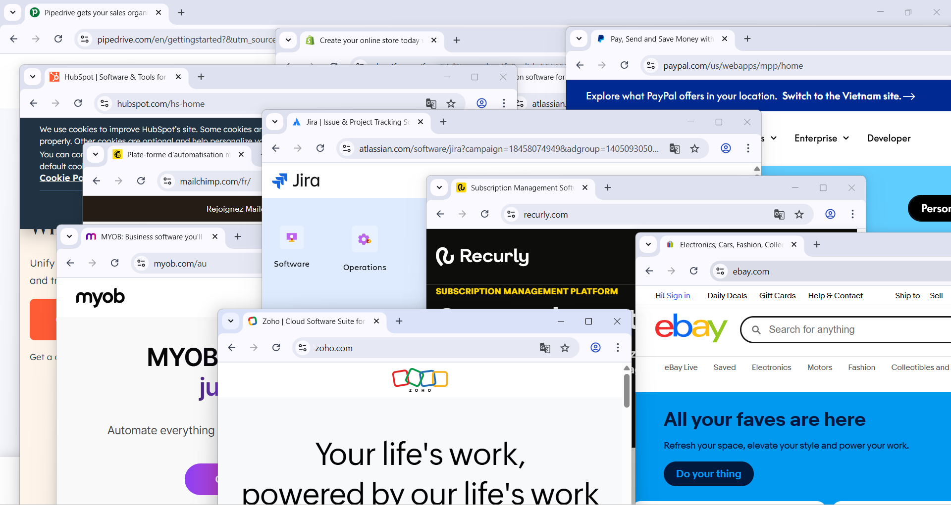 Fragmented data tools