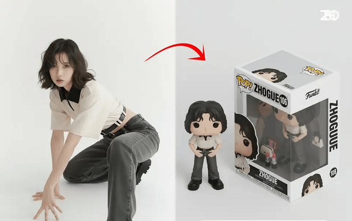 Transform the person in the photo into the style o