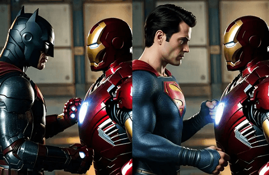 Replace batman with superman