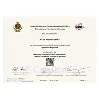 Python Certification