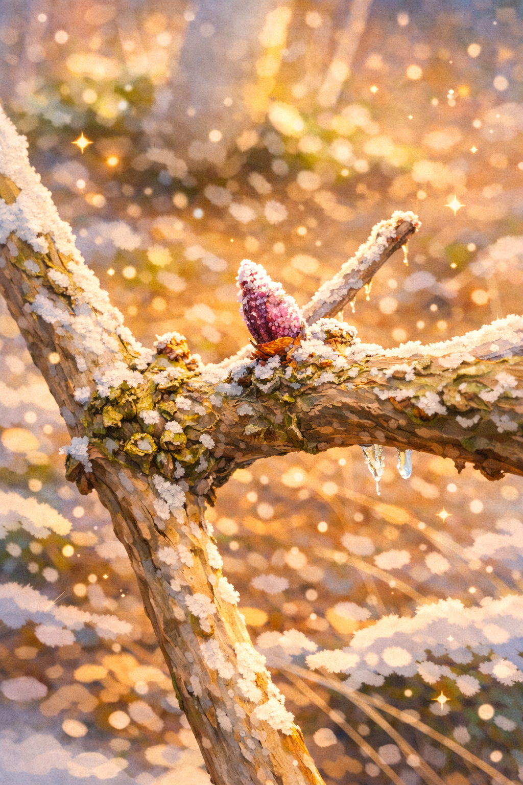 Frosted Bud: a mindfulness exercise in potential (week 7)