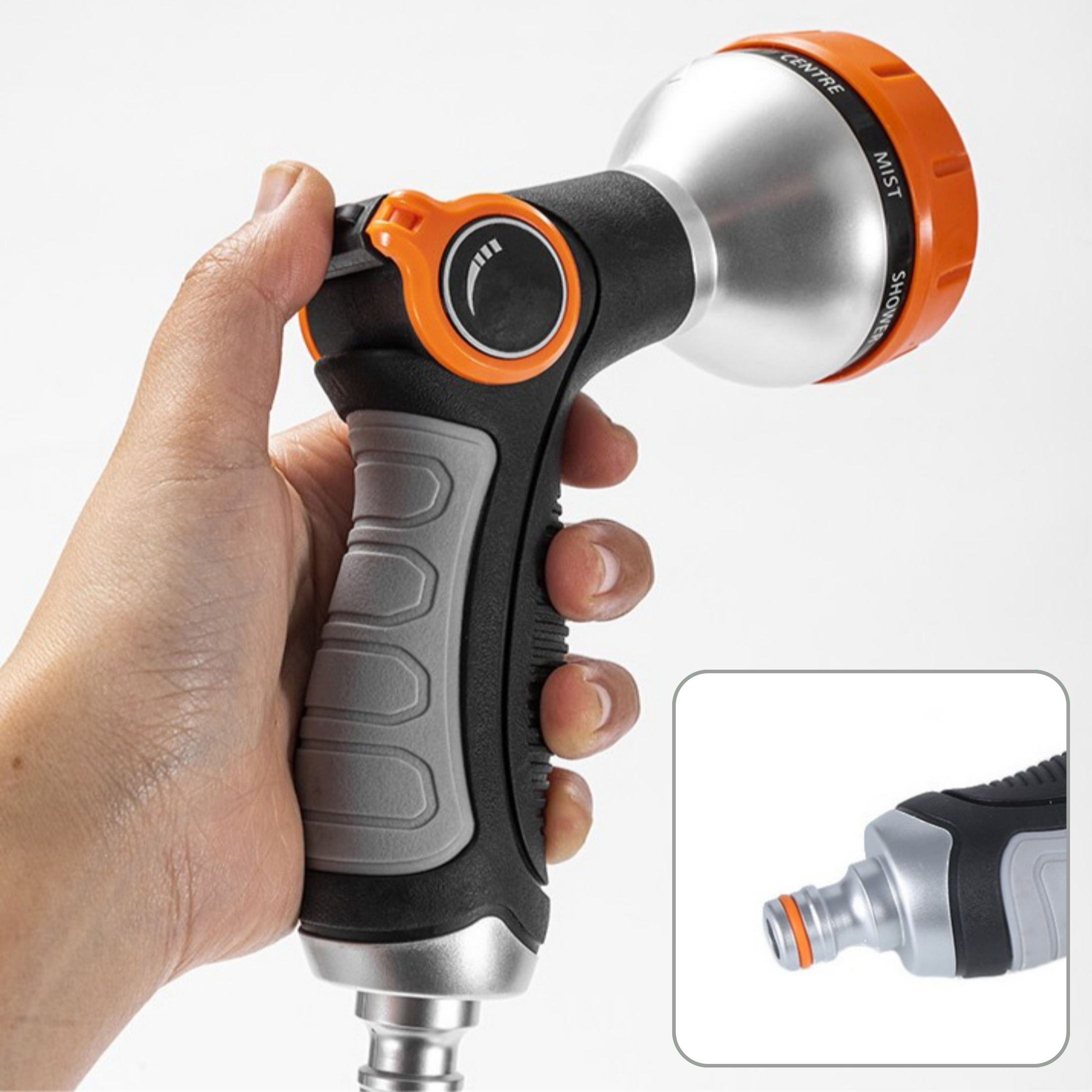 여바라 물분사기 베란다 원예 다용도 호스분사기 스프레이건 청소 분사건