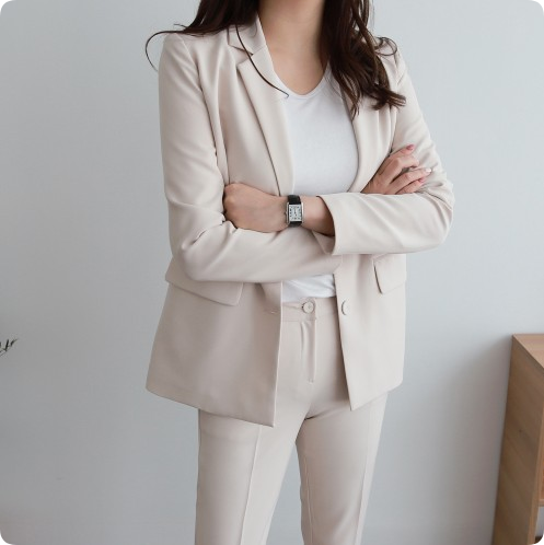 반바지 셋업 연출