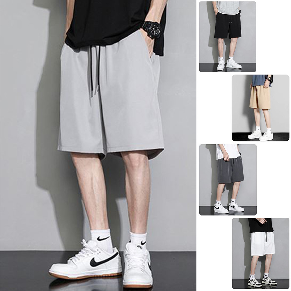 남녀 쿨링 팬츠 통기성 트레이닝 반바지