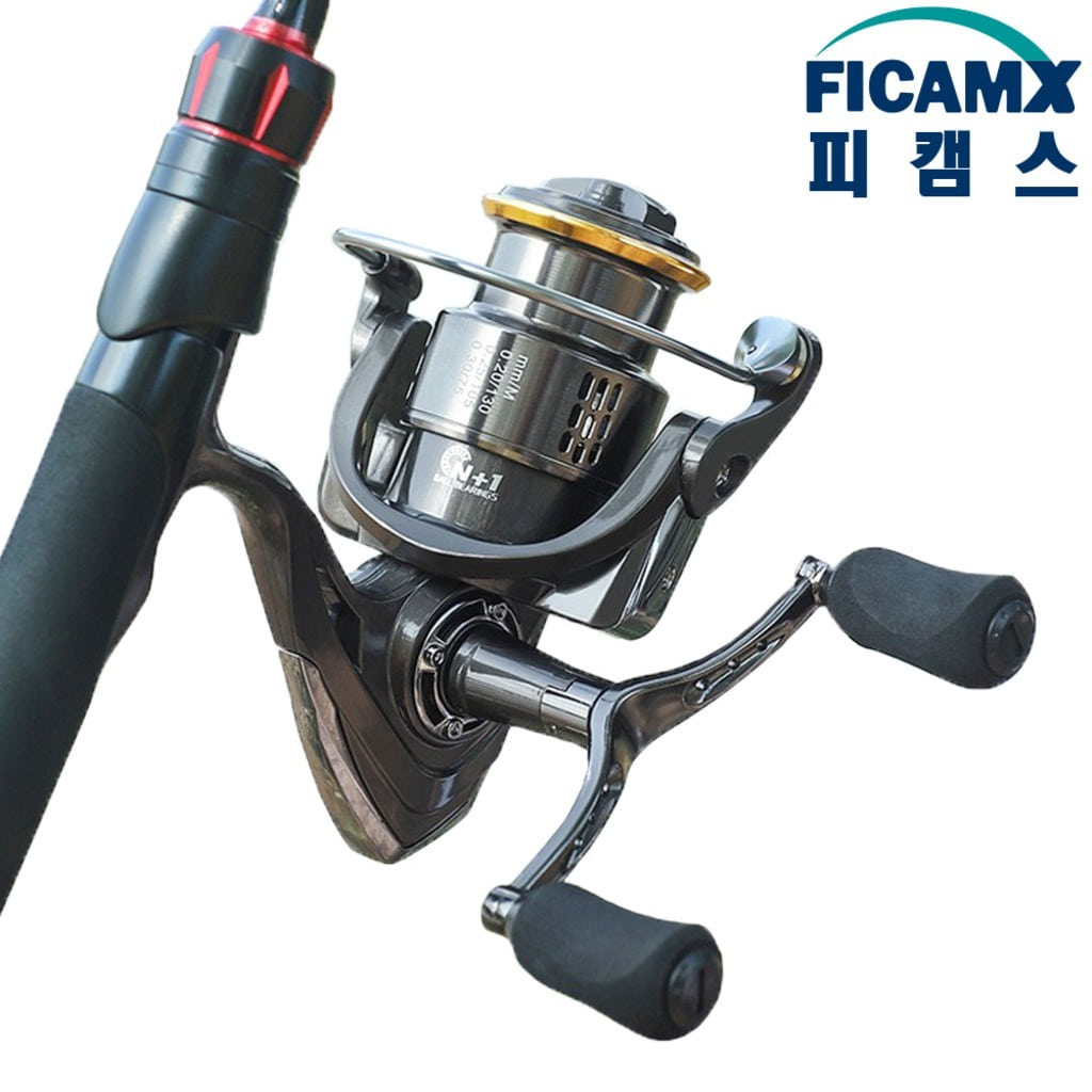 더블핸들 스피닝릴 쉘로우 스풀 한치 오모리그 에깅릴