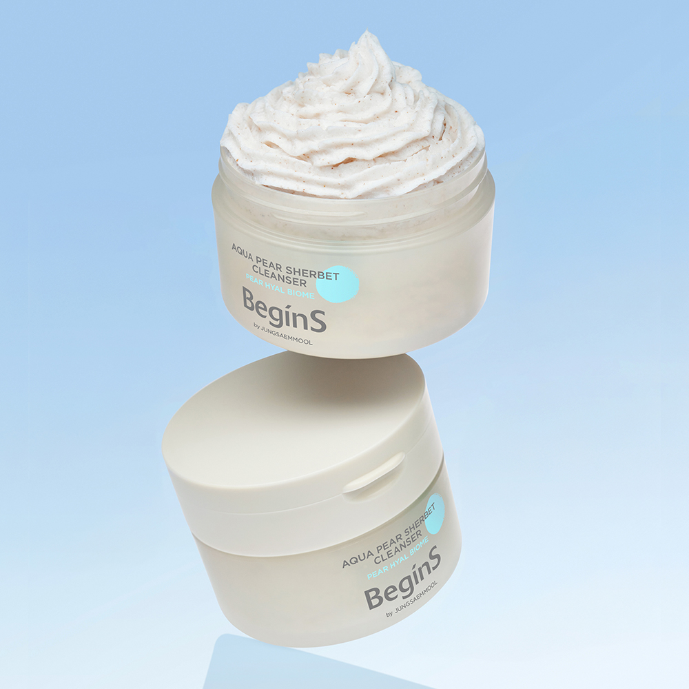 비긴스 바이 정샘물 아쿠아 페어 셔벗 클렌저 90ml