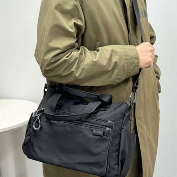 포켓 남성 크로스 백 사이드 남성 데일리 백 대학생