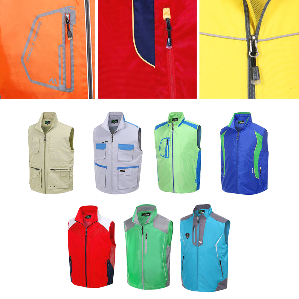 남성 레저 바람막이 남자 경량 단체티 조끼